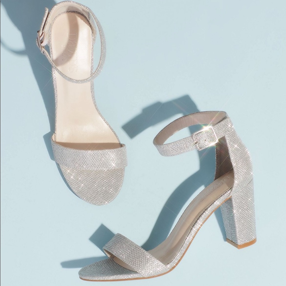 David’s Bridal Block Heel